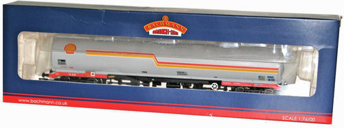 38-110A Bachmann 100T TEE Drehgestell Kesselwagen Shell grau Nr: 87222 | Condition: New