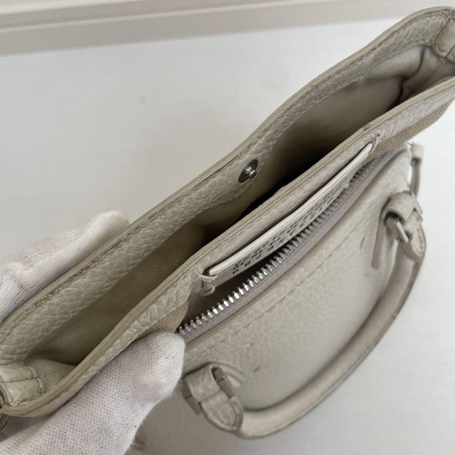 Maison Margiela 5Ac Leather Shoulder Bag Designer Handbag Purse Top Handle - Picture 9 of 10