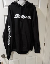 Snap On Licensed Adult Black Pullover Hooded Sweatshirt Hoodie2Xl