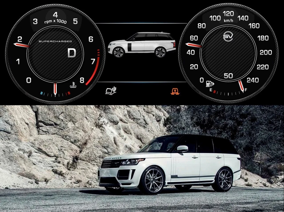 Range Rover L405 / L322 Individuelles Digitales Kombiinstrument - Bild 2 von 4