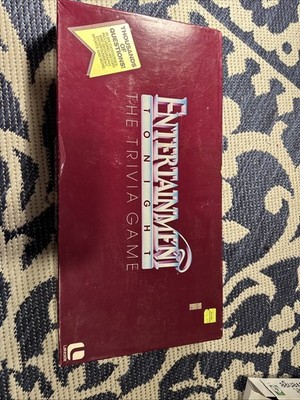 Entertainment Tonight The Trivia Game VTG NO 8357 1984 Lakeside Paramount Pic Co