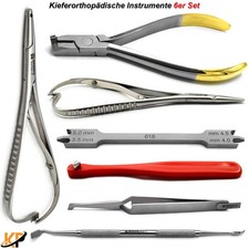 Orthodontics Mathieu KFO Needle Holder Band Setter Ligature Cutter Dental CE