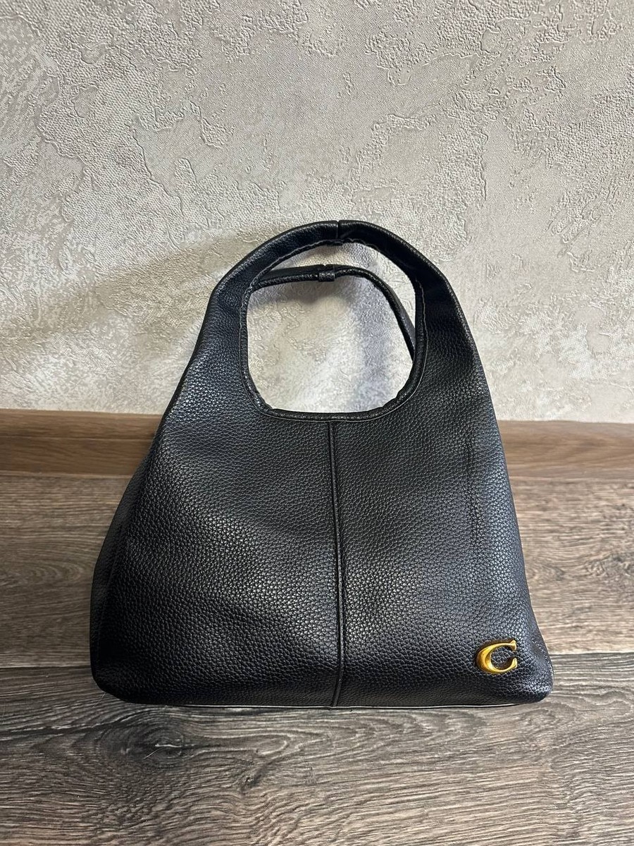 COACH LANA SHOULDER BAG black leather f2380-cm545 | eBay