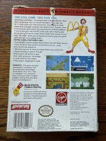 M.C. Kids Nintendo NES &bull; Complete in Box CIB &bull; Virgin Games &bull; NES-4Q-USA MC Kids