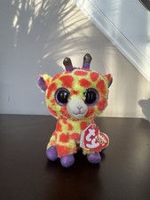 Ty Beanie Boos: Darci The Giraffe 6-inch Plush Toy With Tags