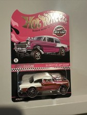 Hot Wheels RLC Exclusive Pink ’55 Chevy Bel Air Gasser Ready To Ship