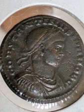 Constantine II as Caesar (AD 317-337) Roman AE bronze follis RIC 255 Arelate ??