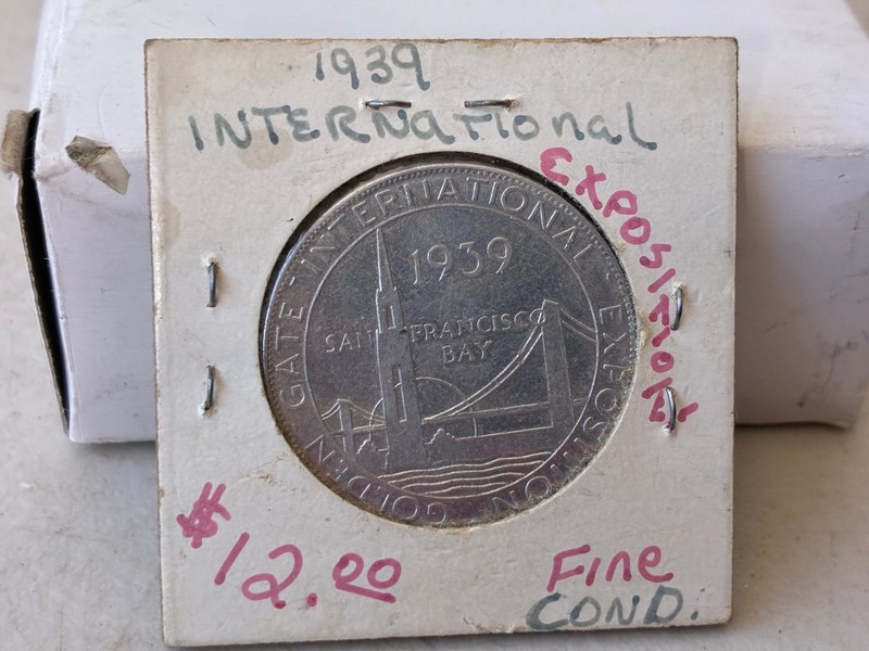 International Exposition Union Pacific 1939 Coin