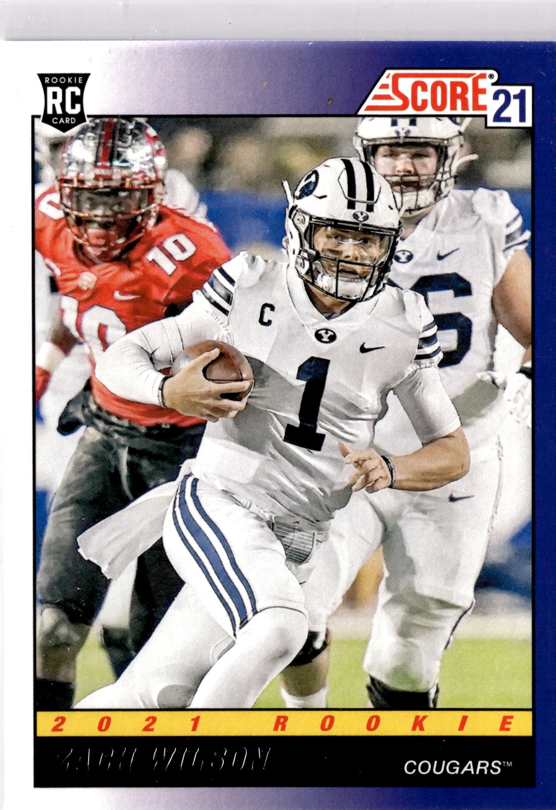 2021 Score #TB8 Zach Wilson 1991 Throwback (AD)