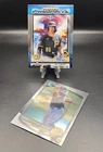 2 CARD LOT - 2025 BOWMAN DRAFT CHROME INSERT & BASE KONNOR GRIFFIN PIRATES RC