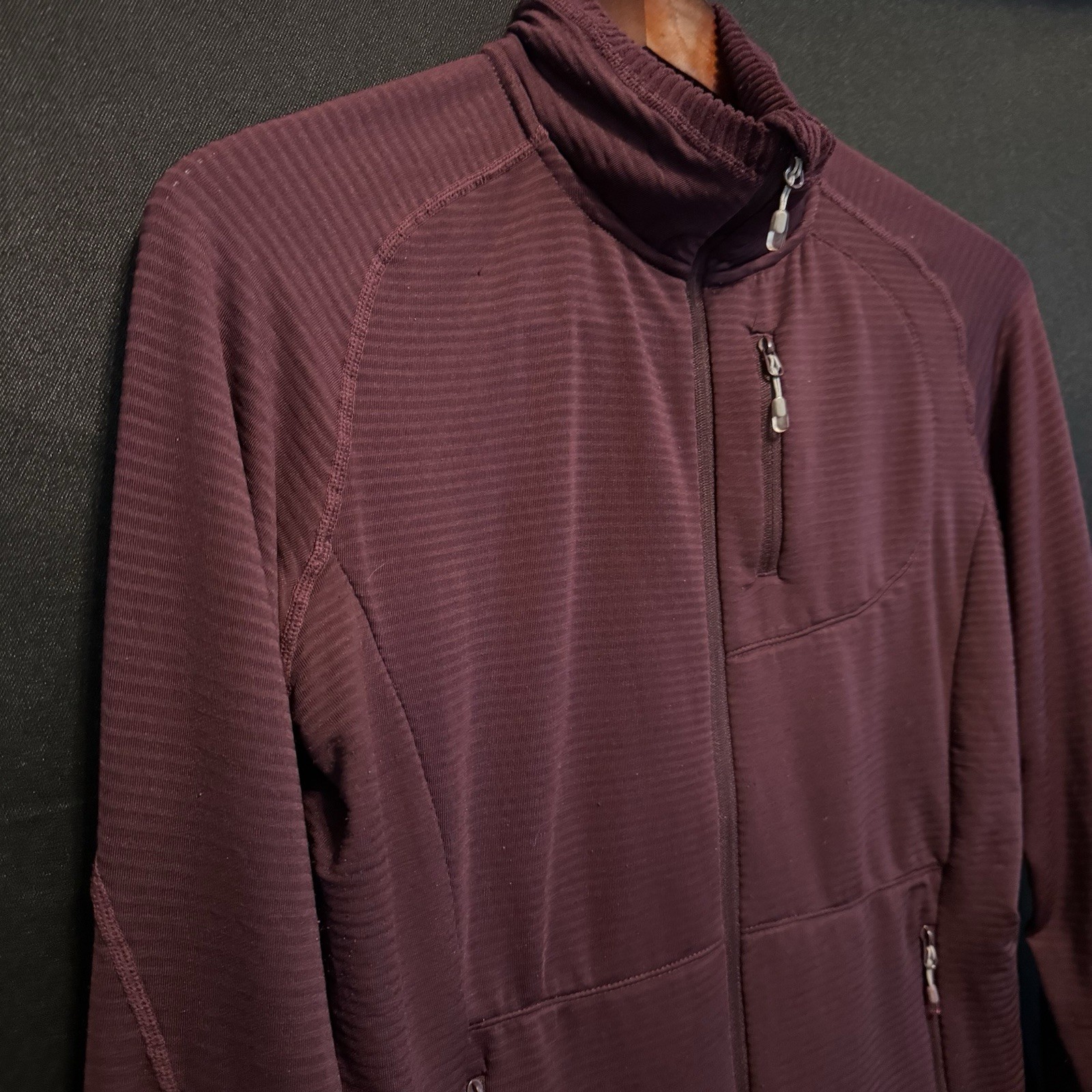 Varde Full Zip Soft Shell Ribbed Jacket Women’s S… - image 3