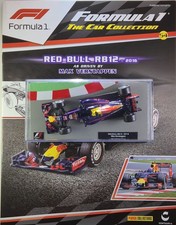 #54 Panini Red Bull RB12 Max Verstappen 2016 Scale 1:43 F1 model car + Magazine
