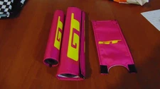 G T PAD SET PRO frame handlebars bar Stem bmx Re Made Hot Pink Mid School