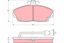 Kits de frein Rover 820