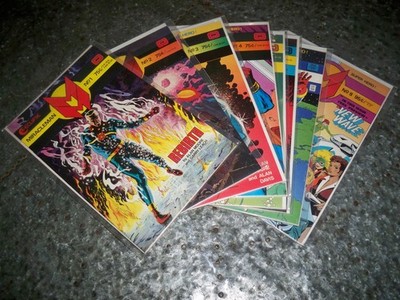 MiracleMan #1-8 Key Issue #1!  1985 Lot of 8 Eclipse Comics High Grade