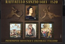 2020 Italia Bf. n. 117 Raffaello MNH