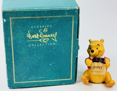 DISNEY - WDCC - WINNIE THE POOH & THE HONEY TREE - STATUE MIB  