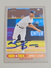 2019 Topps Heritage SHANE GREENE Tigers In-Person Signed Autographed AUTO