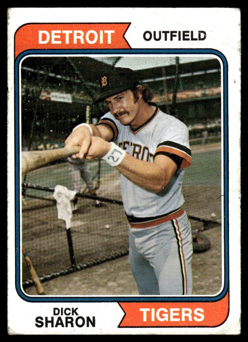 1974 Topps Dick Sharon Rookie Detroit Tigers #48