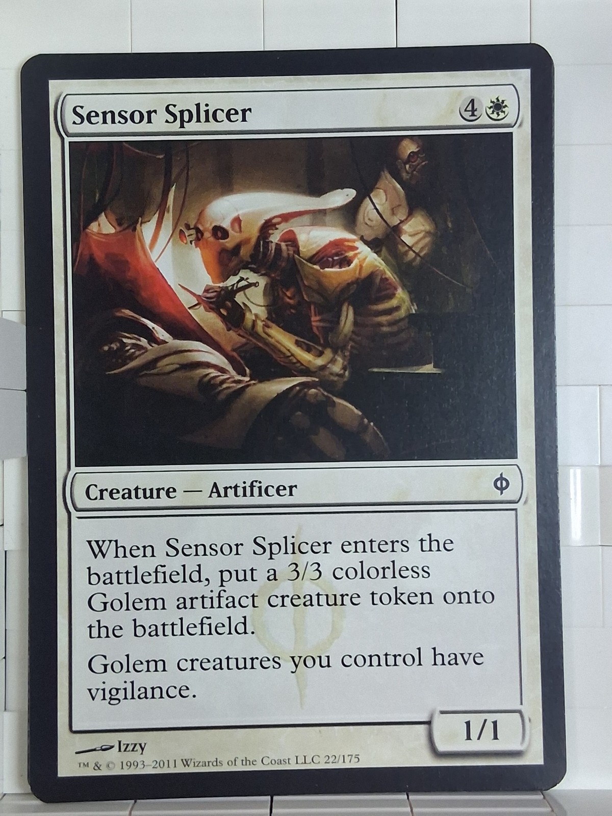 New Phyrexia #22 Sensor Splicer