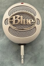 Blue Snowball iCE USB Mic for Recording  Streaming on PC  Mac - White