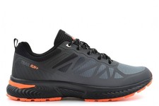 Dek Scarpe da Ginnastica Uomo Metro Memory Foam Extra Large Taglie 13/14/15/16 Grigio Antracite