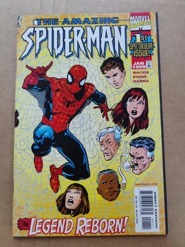 Amazing Spider-Man #1 (Marvel Comics January 1999) VF John Byrne