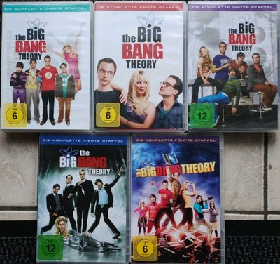 The Big Bang Theory - Staffel 1-5 (17-DVDs) TV Komödie Serie Pro7 Kult Nerds Top