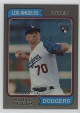 2023 Heritage High Number Silver Bordered Chrome Refractor /274 Bobby Miller p8v