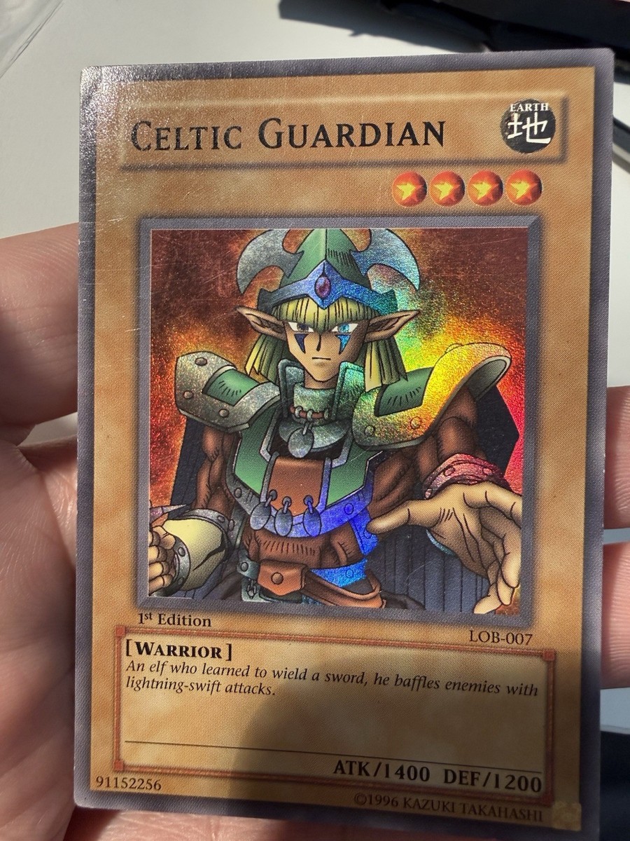 Celtic Guardian LOB-007 The Legend of Blue Eyes White Dragon 1st