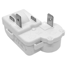 2Pin Refrigerator Compressor PTC Starter Relay Over Load Protector for Danby...