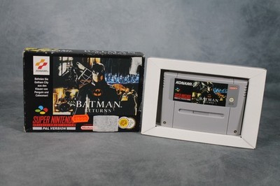 SNES Batman Returns in OVP mit Anleitung Super Nintendo Spiel