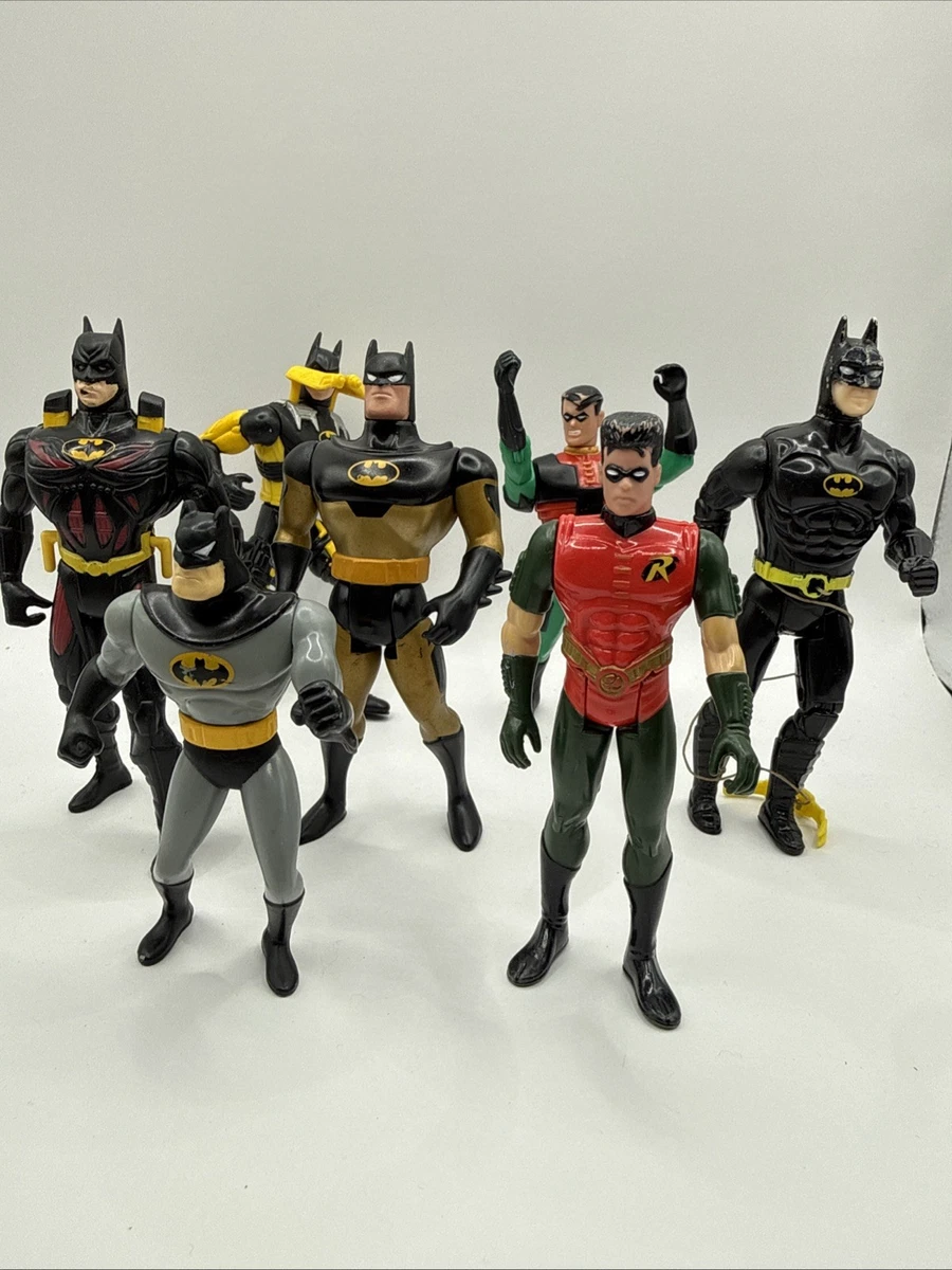 Lot De Figurines Batman - Porte-gobelets Vintage Années 80/90 - Collection
