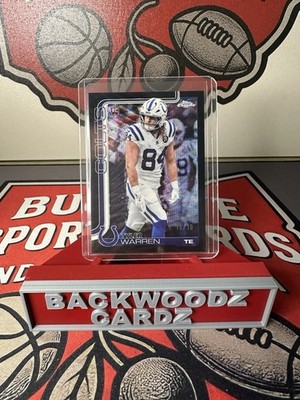 2025 Topps Chrome Tyler Warren Black Wave 10/10 BOOKEND