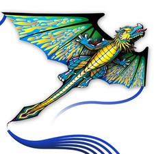 Complete Kite with Handle, Line Accessories,Easy to Fly for Kids Adults, ...