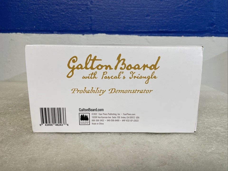 Galton Board With Pascal’s Triangle Probability Demonstrator Four Pines New - Image 4 of 4