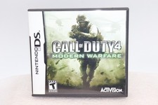 Call of Duty 4 Modern Warfare Nintendo DS, Game, Instructions Safety Book, Case