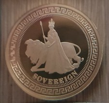 22ct Gold Full Sovereign Hattons of London 2012.