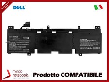 Batteria PowerQ per DELL Alienware 13 R1 3100 mAh 15.2V P/N 02P9KD Nero