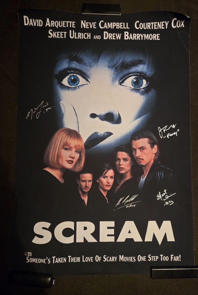 Scream Nylon Movie Poster 24 X 35 | eBay
