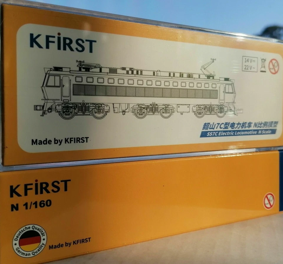 China Railway N 1:160 SS7C Heavy Duty Electric lok Bo-Bo-Bo E-lok w/ ESU Sound 5 - Image 4 of 4