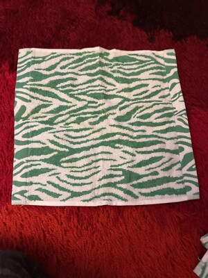 Diane Von Furstenberg Sea Twig Green 3 Piece Washcloth Set DVF for Target New
