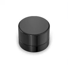 288ct - 5ml Child Resistant UV Coat Glass Concentrate Jar - Gloss Black