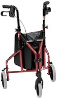 Drive Medical Tw011r Lightweight Steel Red Tri-walker Drive Medical Tw011r Lightweight Steel Red Tri-walker