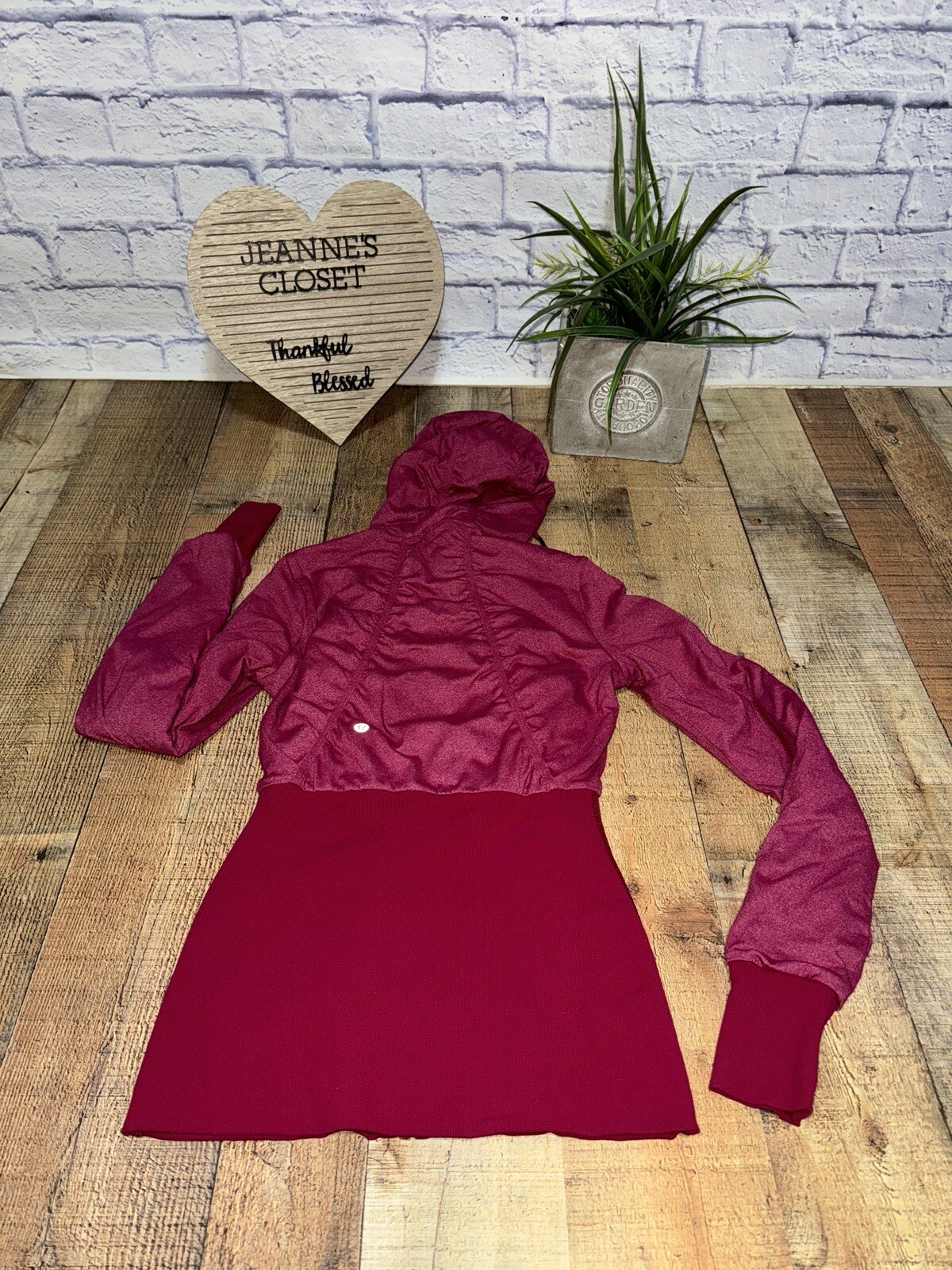 Lululemon Dance Studio Active Hooded Jacket pink … - image 10