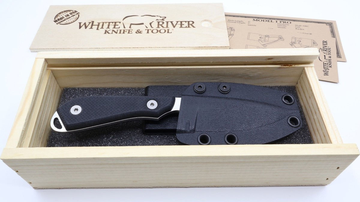 White River Knives M1 Pro Fixed Blade 3in Magnacut Steel