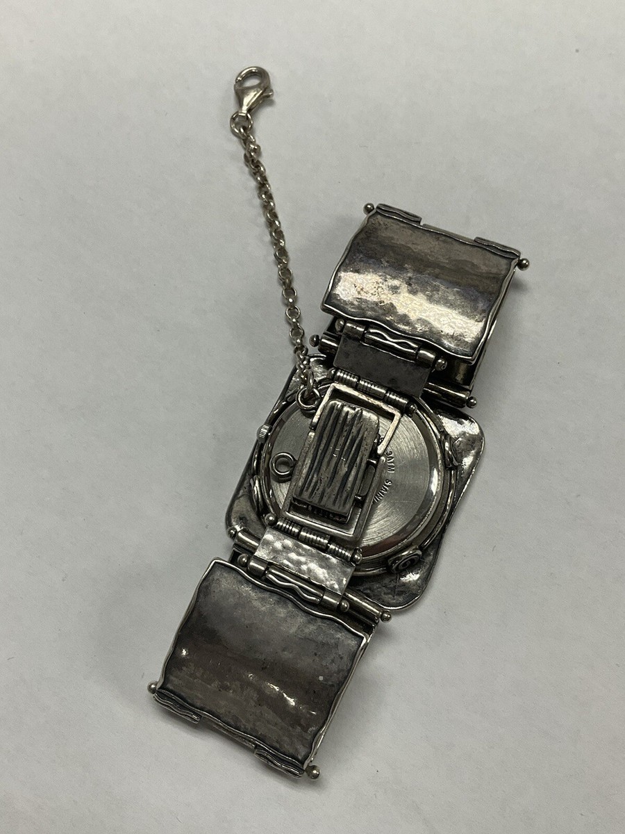 カラカス(イタリア) SP Vintage Sterling Silver Silpada Designs Watch 57.9g New