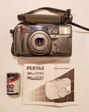 PENTAX IQ-ZOOM 70 DATE 35mm POINT  SHOOT w/STRAP  Operating Manual