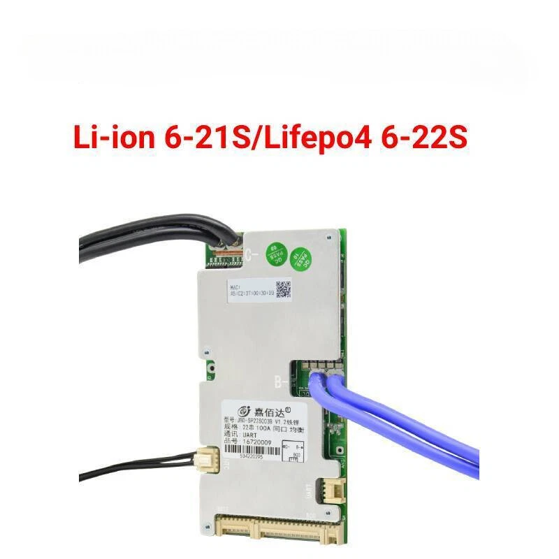 Smart BMS 24V   60V Lifepo4 40A 50A 80A 100A LDC 6S 8S 10S 13S 16S 20S 22S - Image 2 of 4