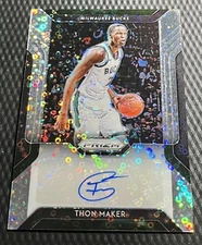 2018-19 Panini Prizm Fast Break Auto Thon Maker Bucks #FB-TMK